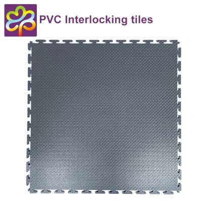 Wholesale factory recycled pvc chemical resistant plastic interlocking floor tile