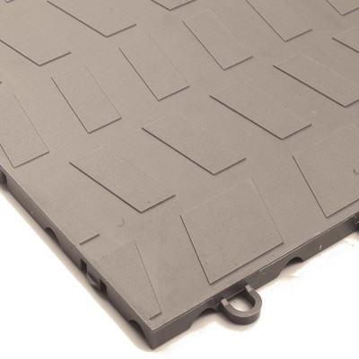 High quality OEM easy clean PP copolymer interlock plastic floor mat garage tiles