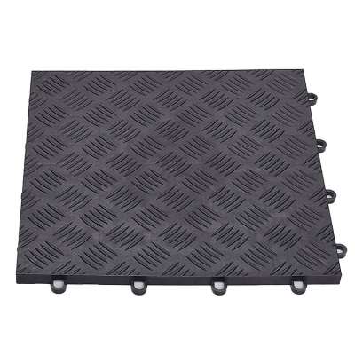 Factory sale car showroom application pp interlocking garage floor tile