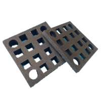 Anti Fatigue Resistance Porous Safety Rubber Mat Used in Grass